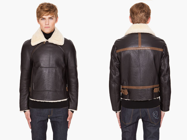 Alexander McQueen shearling jacket